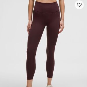 Lululemon Women's Burgundy Leggings